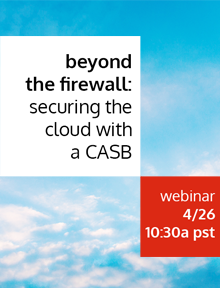 CSA webinar - security beyond the firewall